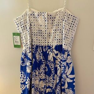 Lilly Pulitzer Strapless Dress Brand New With Tags